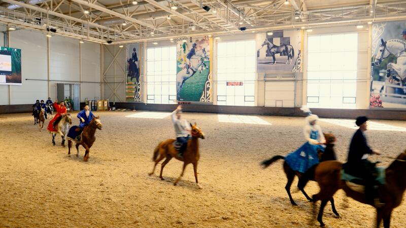 В Астане отметили День национального спорта показательными выступлениями