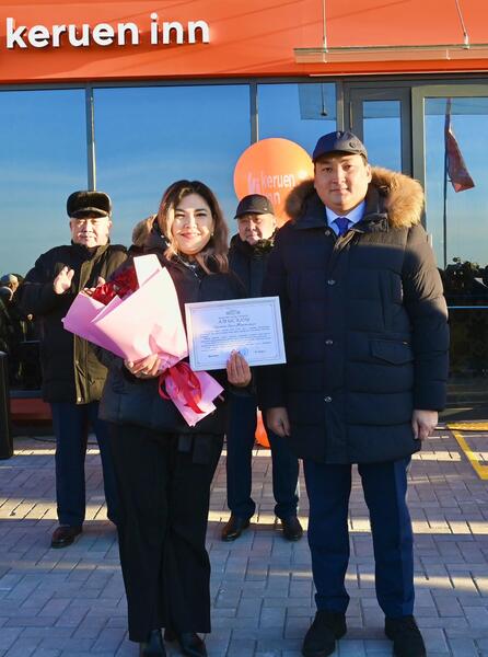 В Аральском районе открылся придорожный сервисный центр