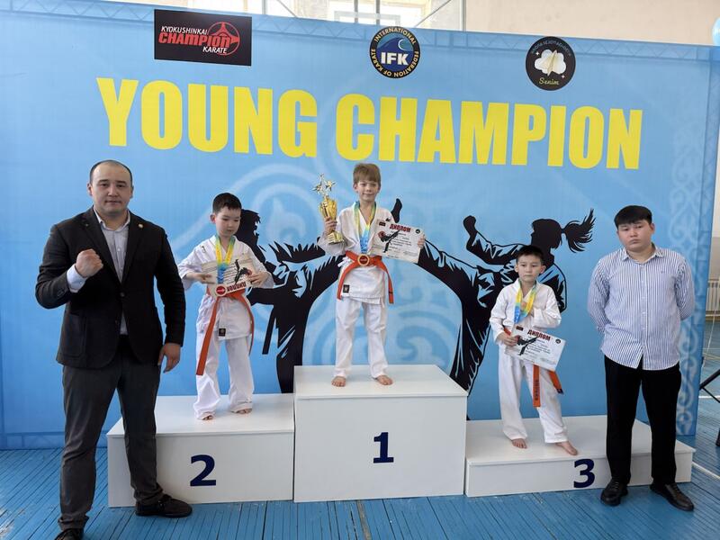 Городской турнир по каратэ «YOUNG CHAMPION» прошел в Астане