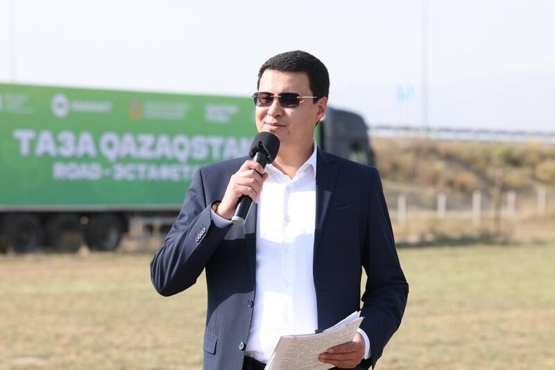«Taza Qazaqstan»: стартовала road-эстафета от Алматы до Кызылорды