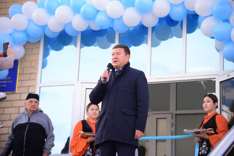 В селе К. Нокина в пригороде Актобе открылся новый спортивный комплекс