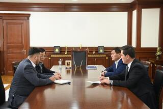 Глава региона встретился с руководством стекольного завода «Orda Glass Ltd»