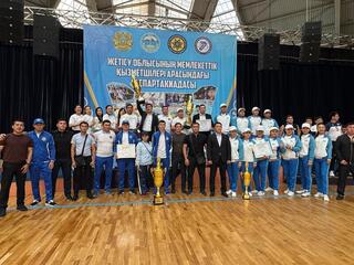 Команда акимата города Талдыкорган заняла II место на III-й летней Спартакиаде среди государственных служащих области
