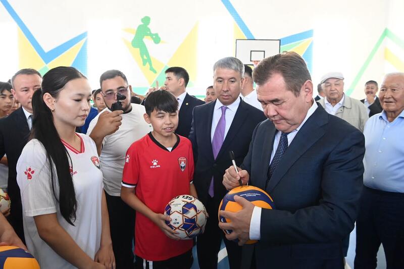 В селе Кожабакы открылся физкультурно-оздоровительный комплекс