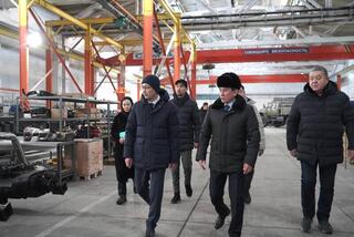 Вице-министр нацэкономики Бауыржан Кудайбергенов посетил с рабочей поездкой область Абай