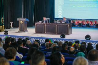 Ербол Карашукеев встретился с жителями Меркенского района