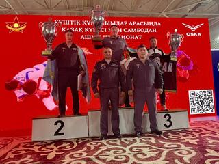 Команды Министерства обороны завоевали «золото» и «бронзу» на чемпионате по самбо