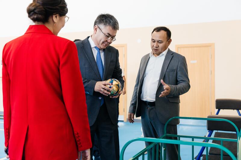 В Атырау открылась новая школа на 900 мест