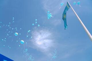 ДЕНЬ ГОСУДАРСТВЕННЫХ СИМВОЛОВ ОТМЕТИЛИ В ТУРКЕСТАНЕ