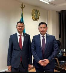 Вице-министр по чрезвычайным ситуациям провел рабочую встречу с заместителем Генерального секретаря Организации тюркских государств