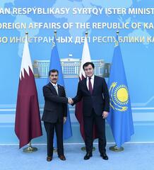 В Астане состоялись межмидовские консультации Казахстана и Катара
