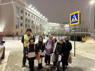 «Закон и порядок»: разъяснительную работу по обеспечению безопасности на дорогах провели в Астане