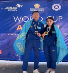 Акмолинская спортсменка выиграла кубок мира по бес асық в Румынии