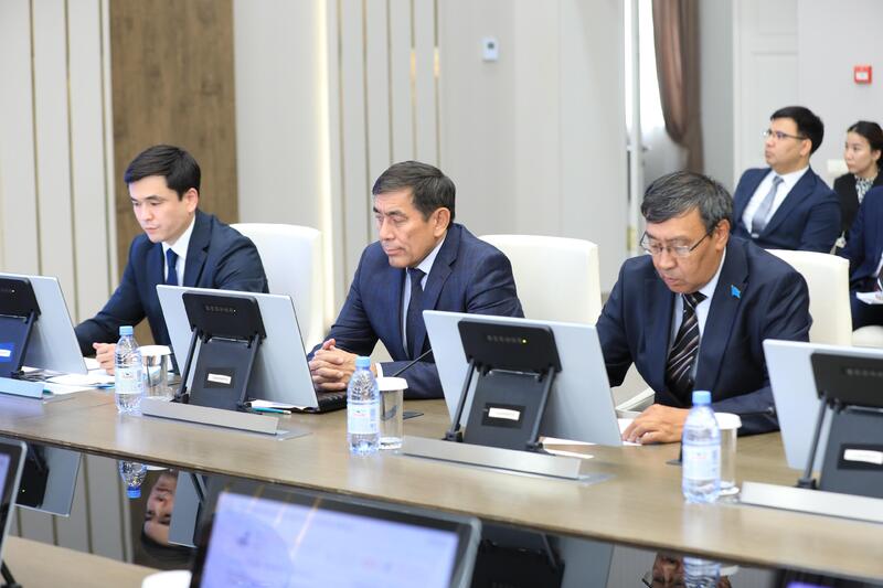 Аким области встретился с депутатами Сената Парламента