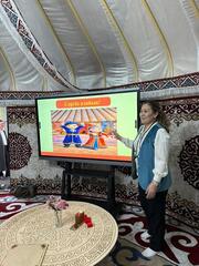 В Алматы открылся этно-кабинет «Парасат шаңырағы» на базе гимназии №138