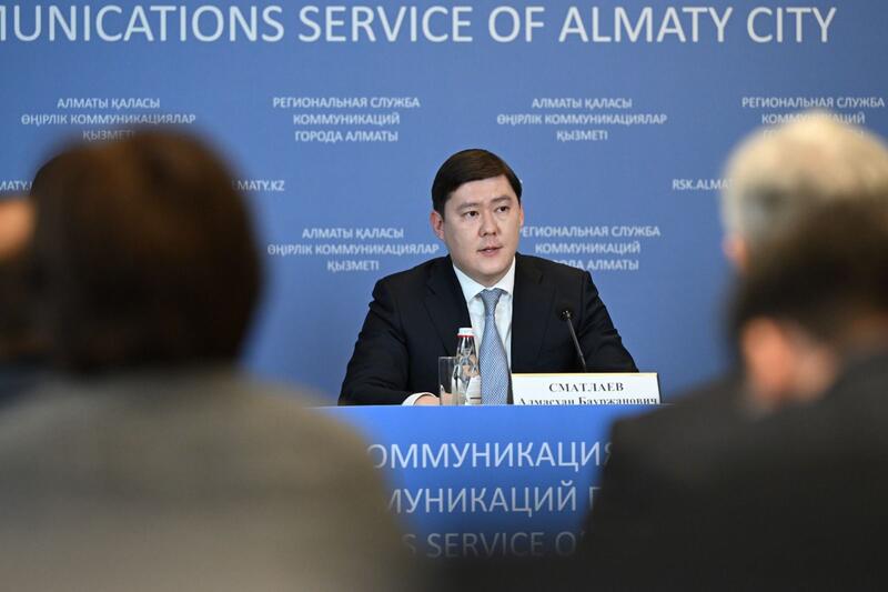 Заместитель акима Алмасхан Сматлаев рассказал о масштабной модернизации инженерных сетей в Алматы