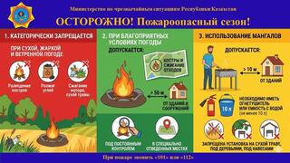 МЧС напоминает о правилах пожарной безопасности