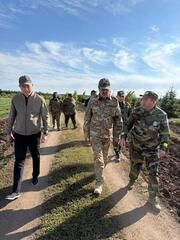 Посещение Аккольского лесничества