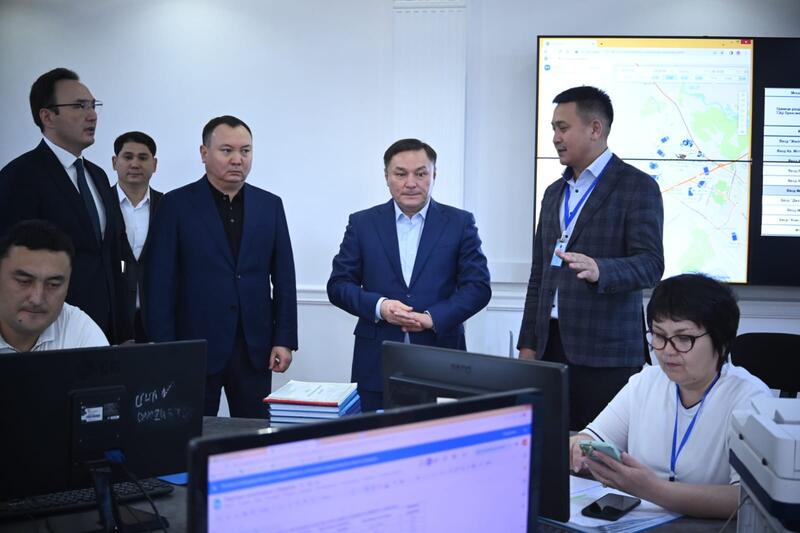 Советник Премьер-Министра РК ознакомился с цифровизацией инженерных сетей Актюбинской области
