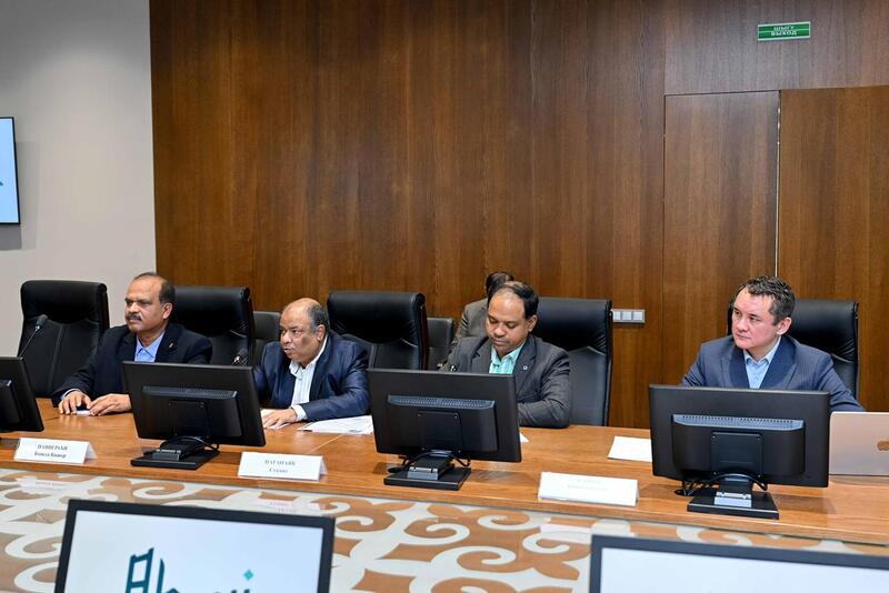 Аким области встретился с индийскими инвесторами