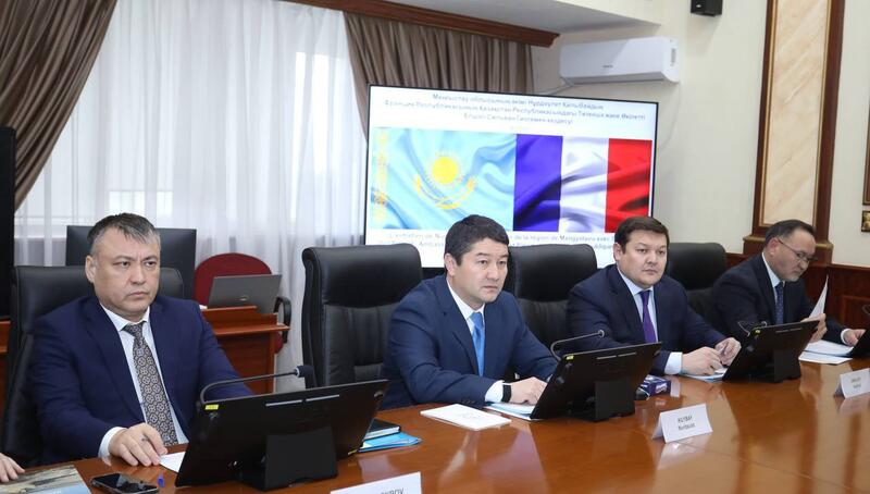 Аким Мангистауской области принял Чрезвычайного и Полномочного Посла Франции в Казахстане