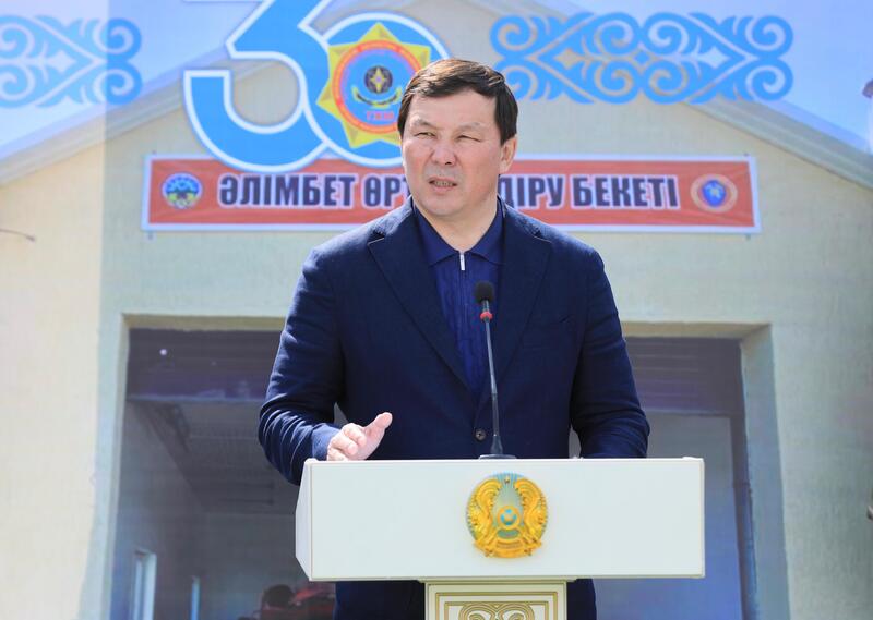 В селе Алимбетовка открыт новый пожарный пост в рамках программы «Ауыл құтқарушылары»