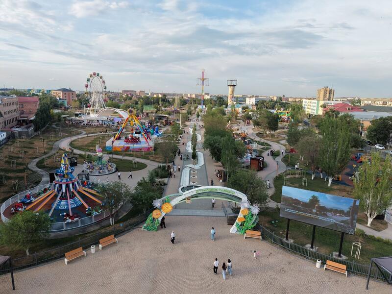 Городской парк открыт для всех жителей Кызылорды