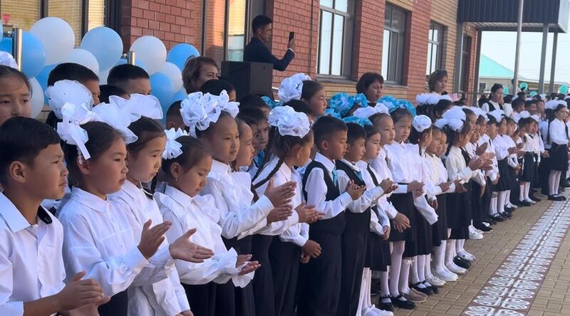 В селе Сарыжар открылась новая школа