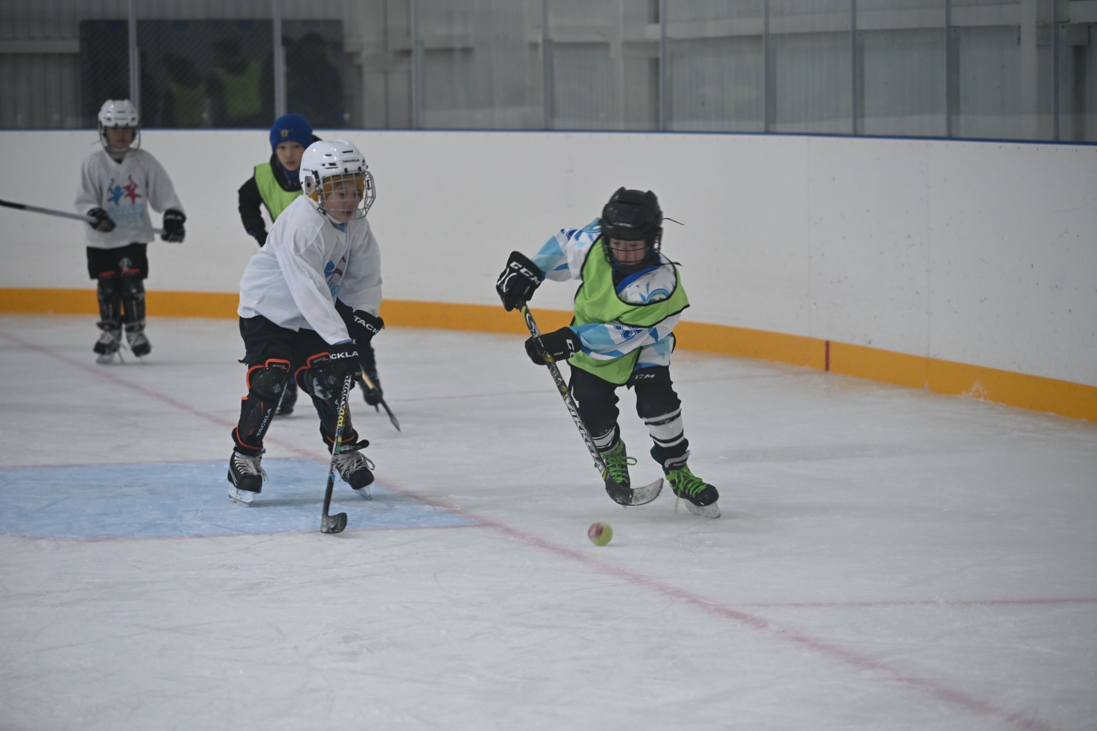 В Талдыкоргане прошёл открытый чемпионат по хоккею с шайбой среди подростков