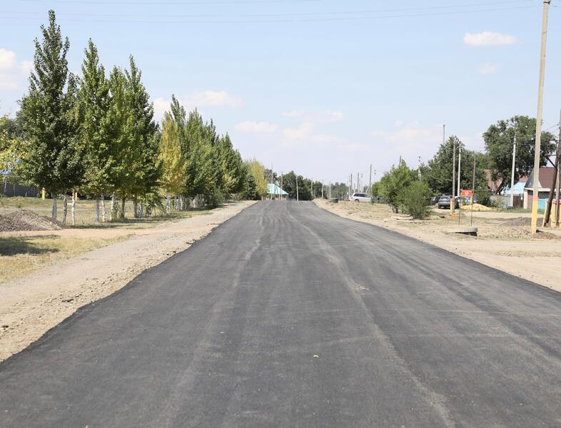 В Мугалжарском районе реализуется 21 проект по развитию автодорог