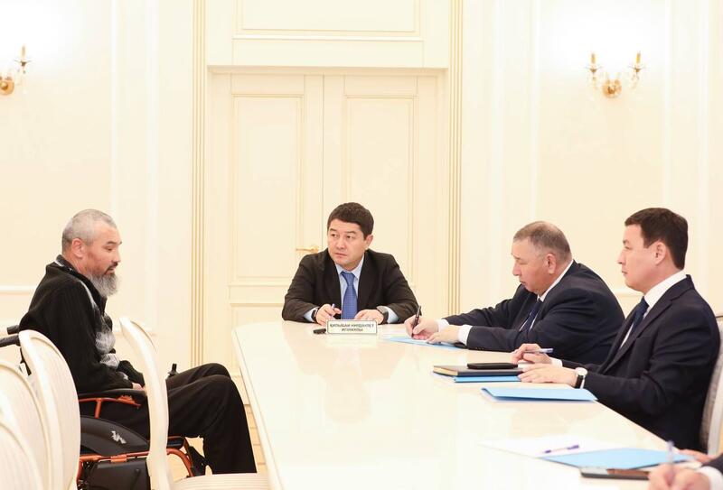 Нурдаулет Килыбай провёл личный приём жителей Актау