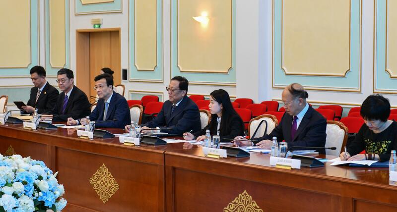 В МИД Казахстана прошла встреча с Заместителем Председателя Комитета по иностранным делам Постоянного комитета ВСНП