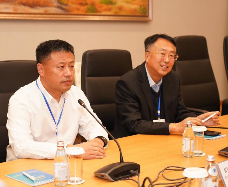 АКИМ ТУРКЕСТАНСКОЙ ОБЛАСТИ ВСТРЕТИЛСЯ С РУКОВОДИТЕЛЯМИ И ИНВЕСТОРАМИ ИНОСТРАННЫХ КОМПАНИЙ