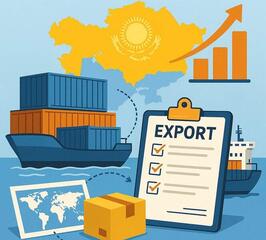 Экспортный фокус Казахстана: Приоритетные рынки и рост товарооборота с Китаем, ЕАЭС и Центральной Азией