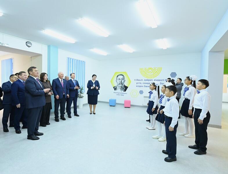 В селе Жаланаш Аральского района сдана в эксплуатацию школа на 150 мест