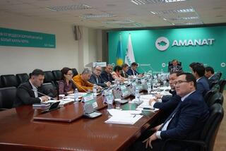 АО «Жасыл даму» представило отчет и новые инициативы на заседании Экологического совета при партии «AMANAT»