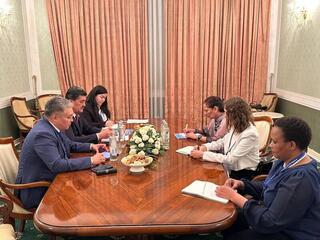 Встреча с Заместителем Генерального директора по вопросам естественных наук