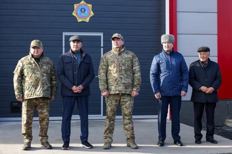 В ШЫМКЕНТЕ ОТКРЫТЫ ПЕРВЫЕ В РЕСПУБЛИКЕ УНИВЕРСАЛЬНЫЕ КОМПЛЕКСЫ ЭКСТРЕННЫХ СЛУЖБ