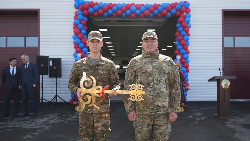 Впервые в истории независимости в посёлке Жайрем открыто универсальное спасательное подразделение