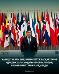 Казахстан и ОЭСР обсудили приоритеты реформ в сфере госуправления и добропорядочности