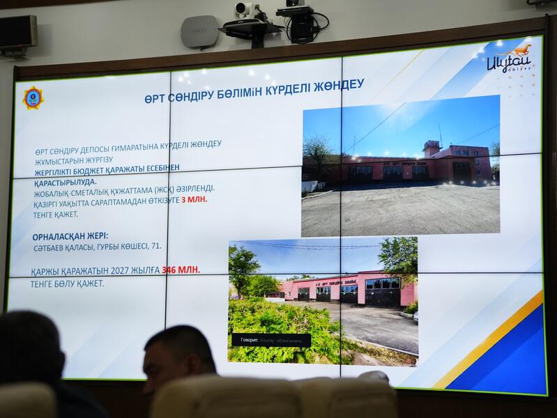 В области Ұлытау продолжат развитие инфраструктуры гражданской защиты