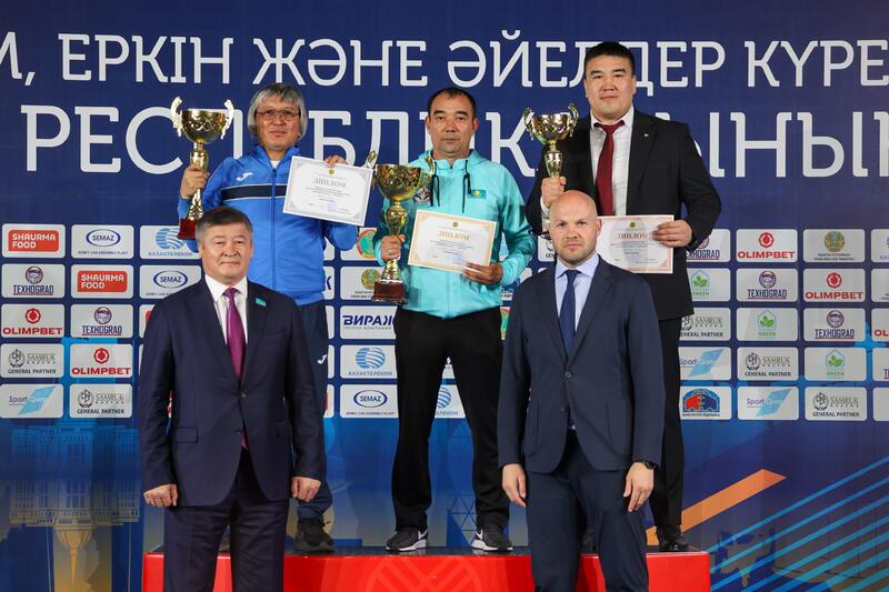 Кубок Казахстана по борьбе: столичные борцы заняли первое место в общекомандном зачете