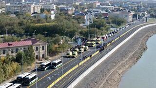 В Кызылорде завершен и сдан в эксплуатацию второй этап проспекта 25 лет Независимости