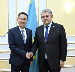 Глава внешнеполитического ведомства Казахстана принял Посла Китая