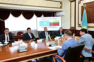 Вопросы сотрудничества с Литовской Республикой обсудили в акимате