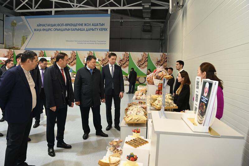 Заместитель Премьер-министра ознакомился с работой малой промышленной зоны «Тумар»