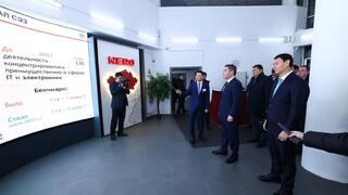 Олжас Бектенов проверил исполнение поручений Президента по развитию высокотехнологичных производств на территории СЭЗ «ПИТ «Алатау» в Алматы