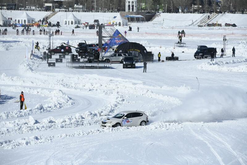 Традиционная ледовая гонка прошла на реке Есиль в Астане