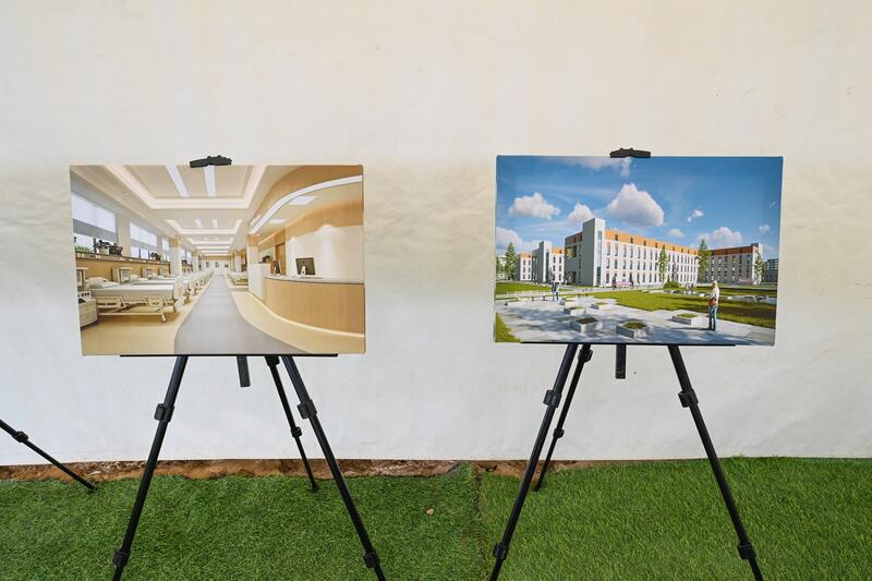 В Кызылорде заложен фундамент перинатального центра на 200 мест