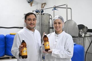 Возвращение к корням: в Жетісу молодая семья наладила единственное в регионе производство медового кумыса